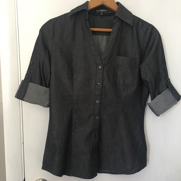 Express Button Down Shirt - Picture 1 of 4